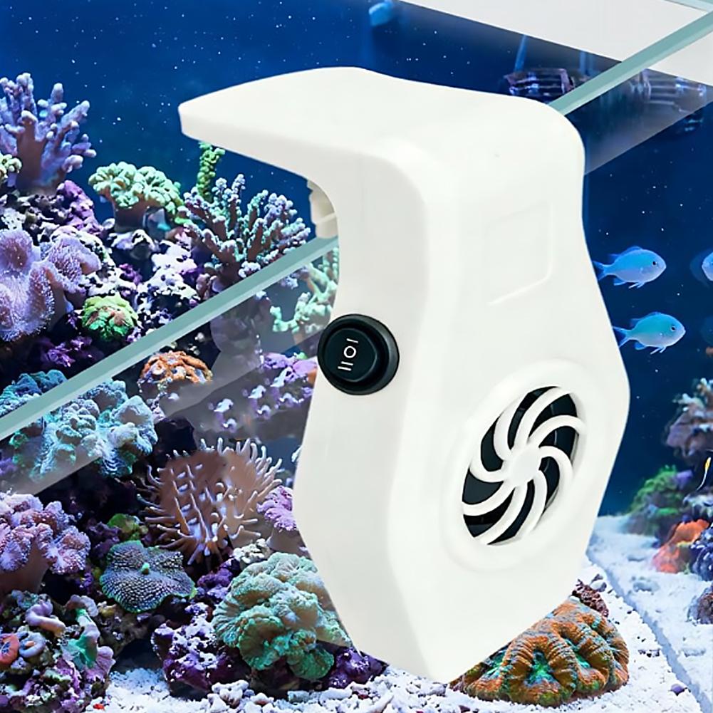 Aquarium Fish Cold Water - مروحة تبريد صغيرة للأحواض المائية قابلة