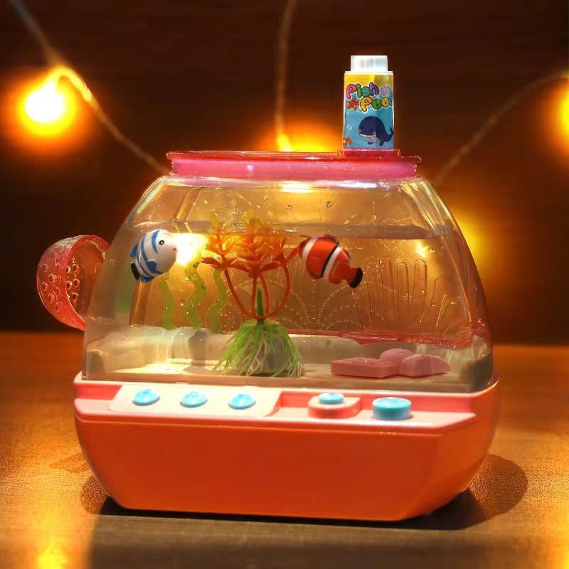 Aquarium Fish Game - رواية ومضحكة لعبة كهربائية سعيدة حوض