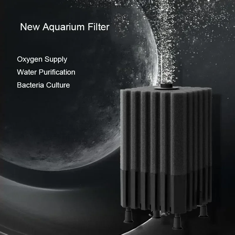 مرشح إسفنجي حيوي كبير لحوض الس - مراجعة Aquarium Fish For Beginners وسعره