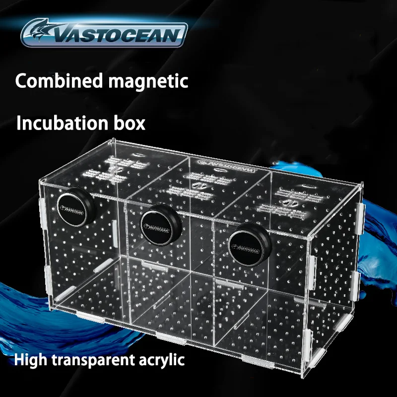 VASTOCEAN خزان الأسماك المغناط - مراجعة Box Fish In Aquarium وسعره