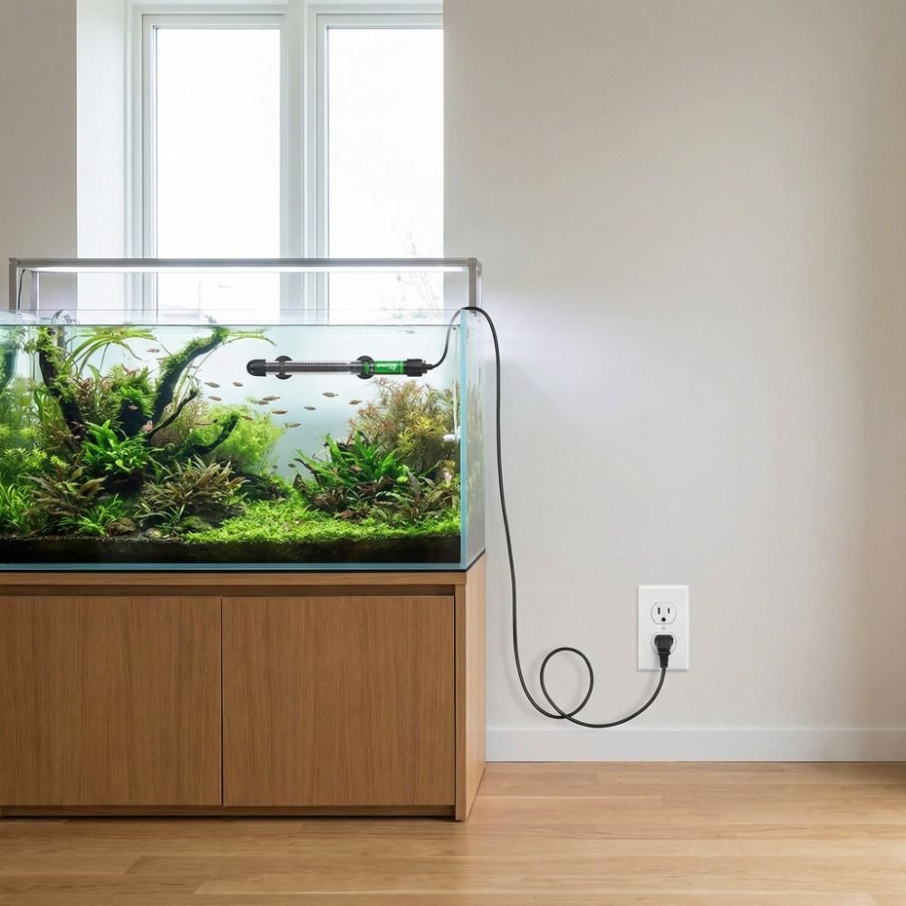 سخان حوض أسماك غاطس بقدرة 25 و - مراجعة Aquarium Fish Cold Water وسعره