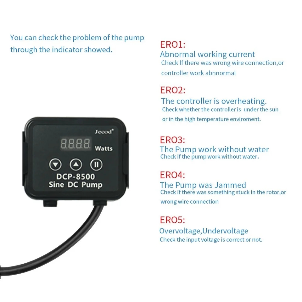 Jebao Jecod DCP 2500/3500/5000 - مراجعة Aquarium Fish App وسعره