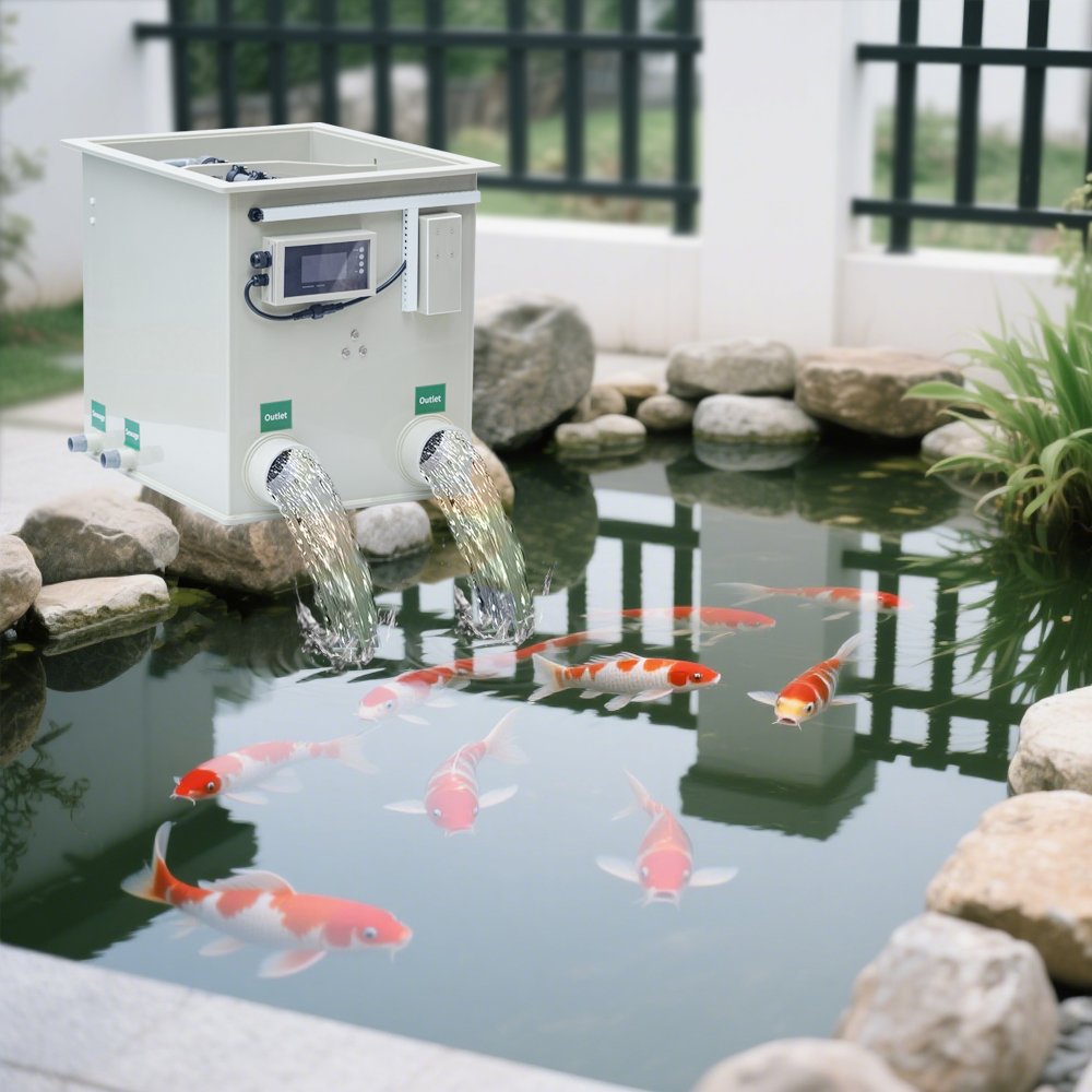 فلتر أسطواني دوار QihangRAS سع - مراجعة Aquarium Fish Tank وسعره