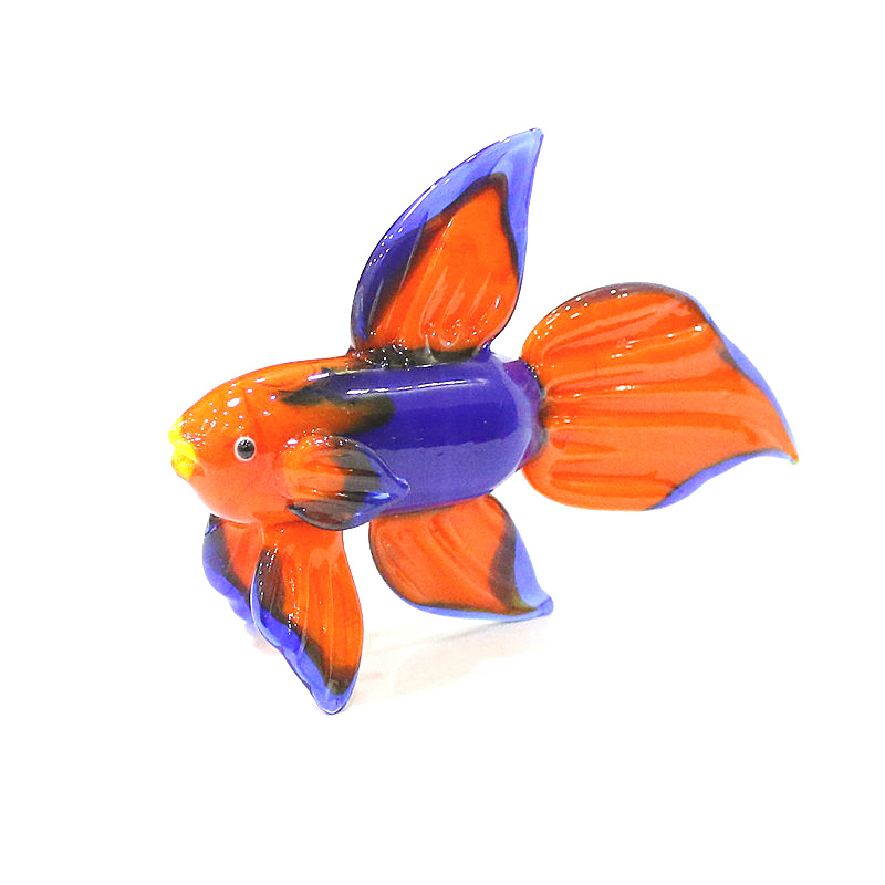 البرتقال زجاج مورانو الأسماك ا - مراجعة Aquarium Fish For Beginners وسعره