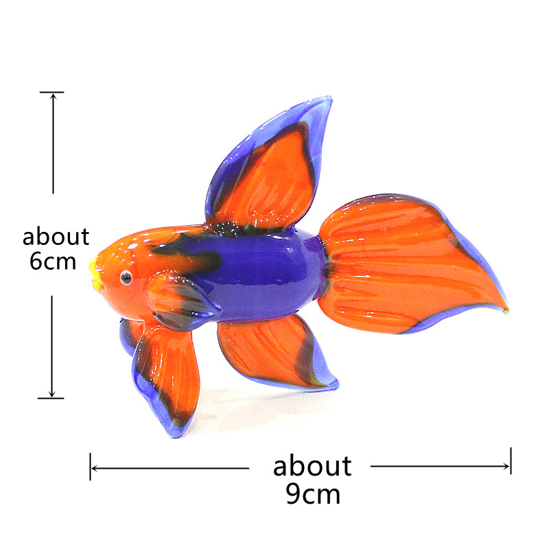 البرتقال زجاج مورانو الأسماك ا - مراجعة Aquarium Fish For Beginners وسعره