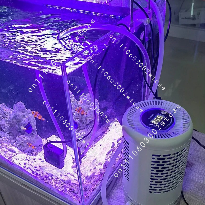 مبرد حوض السمك مع التحكم في در - مراجعة Aquarium Fish Cold Water وسعره