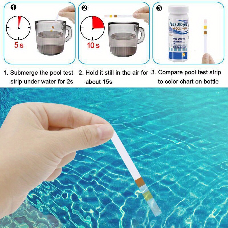 شرائط اختبار الكلور PH سبا حما - مراجعة Aquarium Fish Breeding وسعره