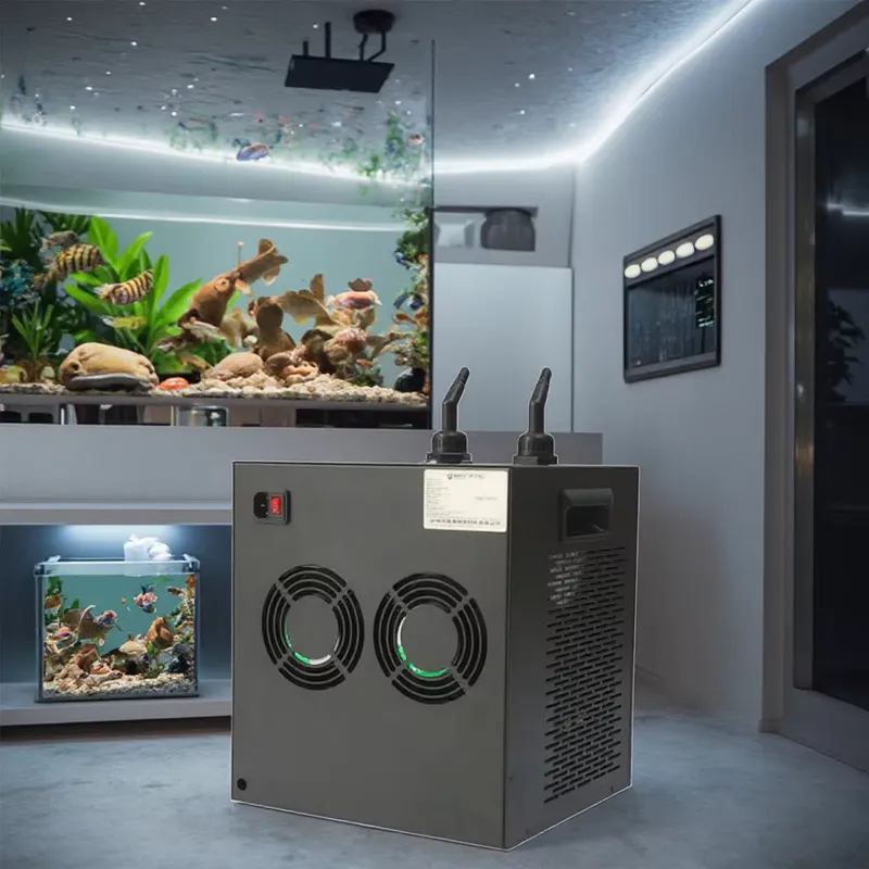 مبرد حوض السمك بقوة 1/2 حصان و - مراجعة Aquarium Fish Cold Water وسعره