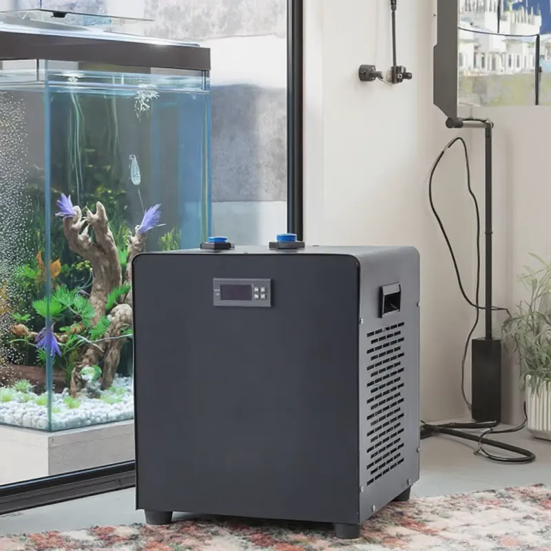 مبرد حوض السمك بقوة 1/2 حصان و - مراجعة Aquarium Fish Cold Water وسعره