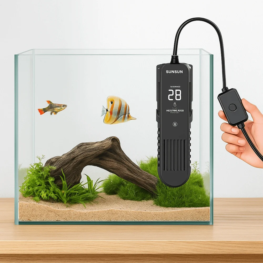 شاشة ال سي دي 20-35 ° C الرقمي - مراجعة Aquarium Fish Cold Water وسعره