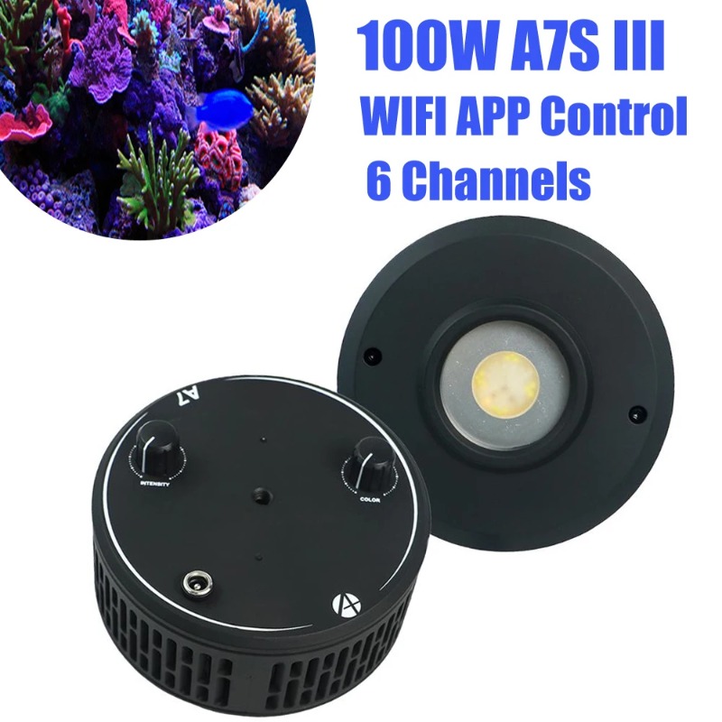 إضاءة LED للأحواض المائية الما - مراجعة Aquarium Fish App وسعره